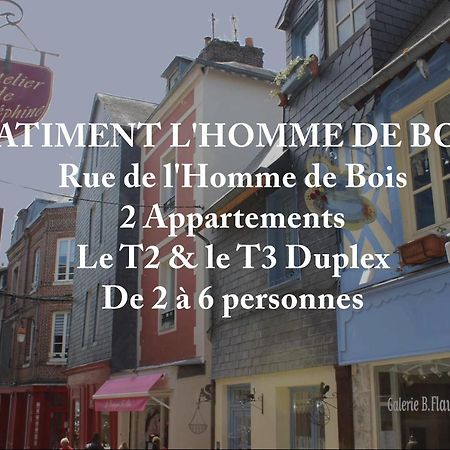 Apartamento Location de Maje T2-T3 Honfleur Exterior foto