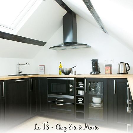 Apartamento Location de Maje T2-T3 Honfleur Habitación foto