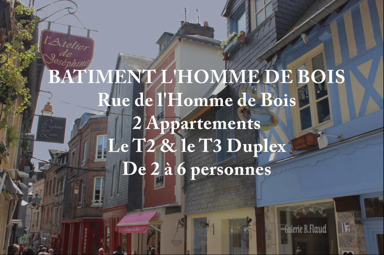 Apartamento Location de Maje T2-T3 Honfleur Exterior foto